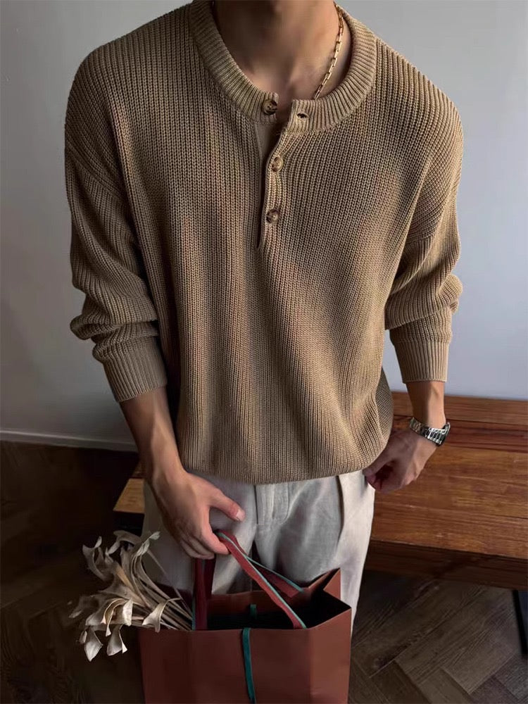 Old Money Style Knit Sweater