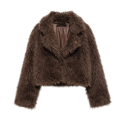 Fur Cropt Jacket