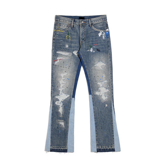 DRIPPY FLARED JEANS