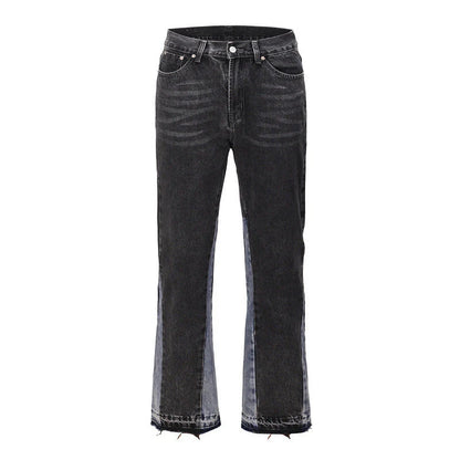WASHED FLARED JEANS