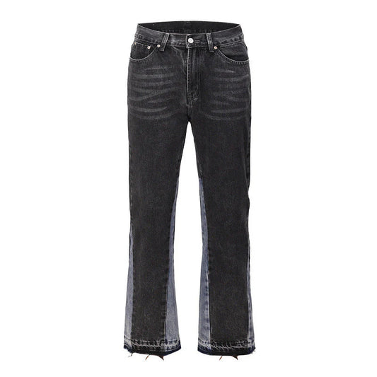 WASHED FLARED JEANS