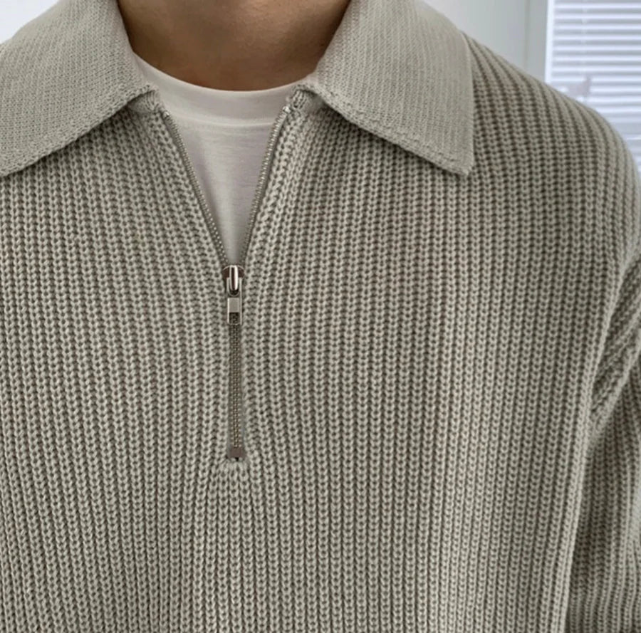 Old Money Knit Half Zip