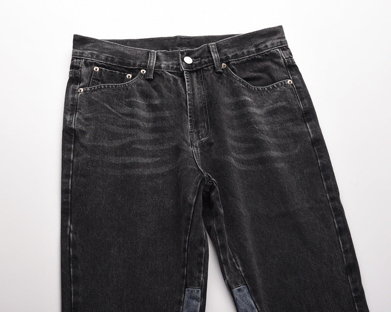 WASHED FLARED JEANS