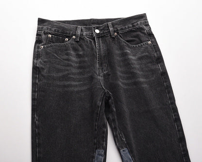 WASHED FLARED JEANS