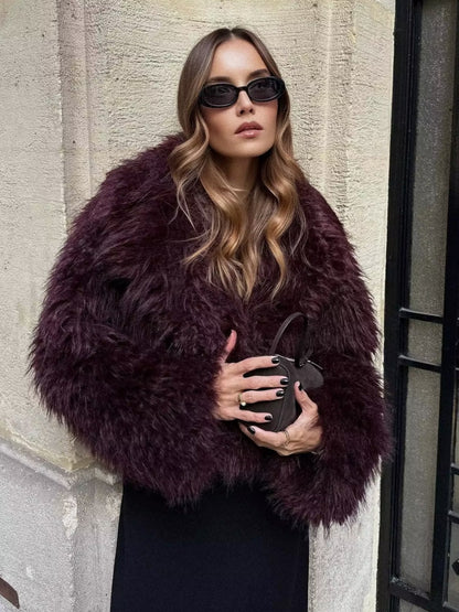 Fur Cropt Jacket