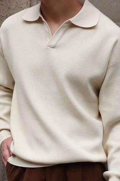 Super Classy Polo Sweater