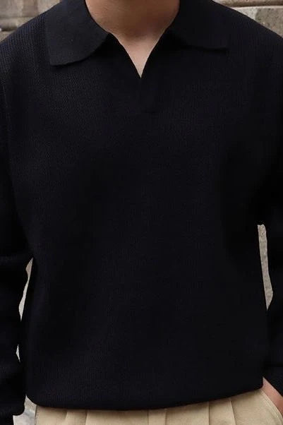 Super Classy Polo Sweater