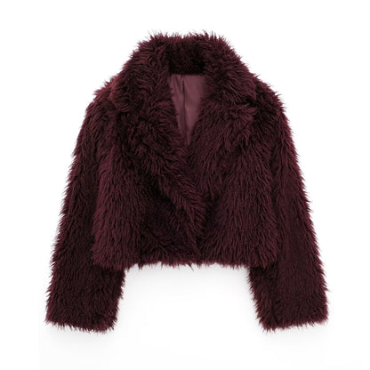 Fur Cropt Jacket